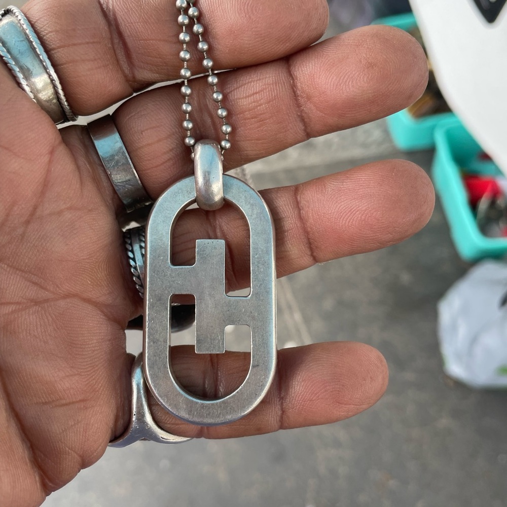 Vintage Gucci necklace sterling silver